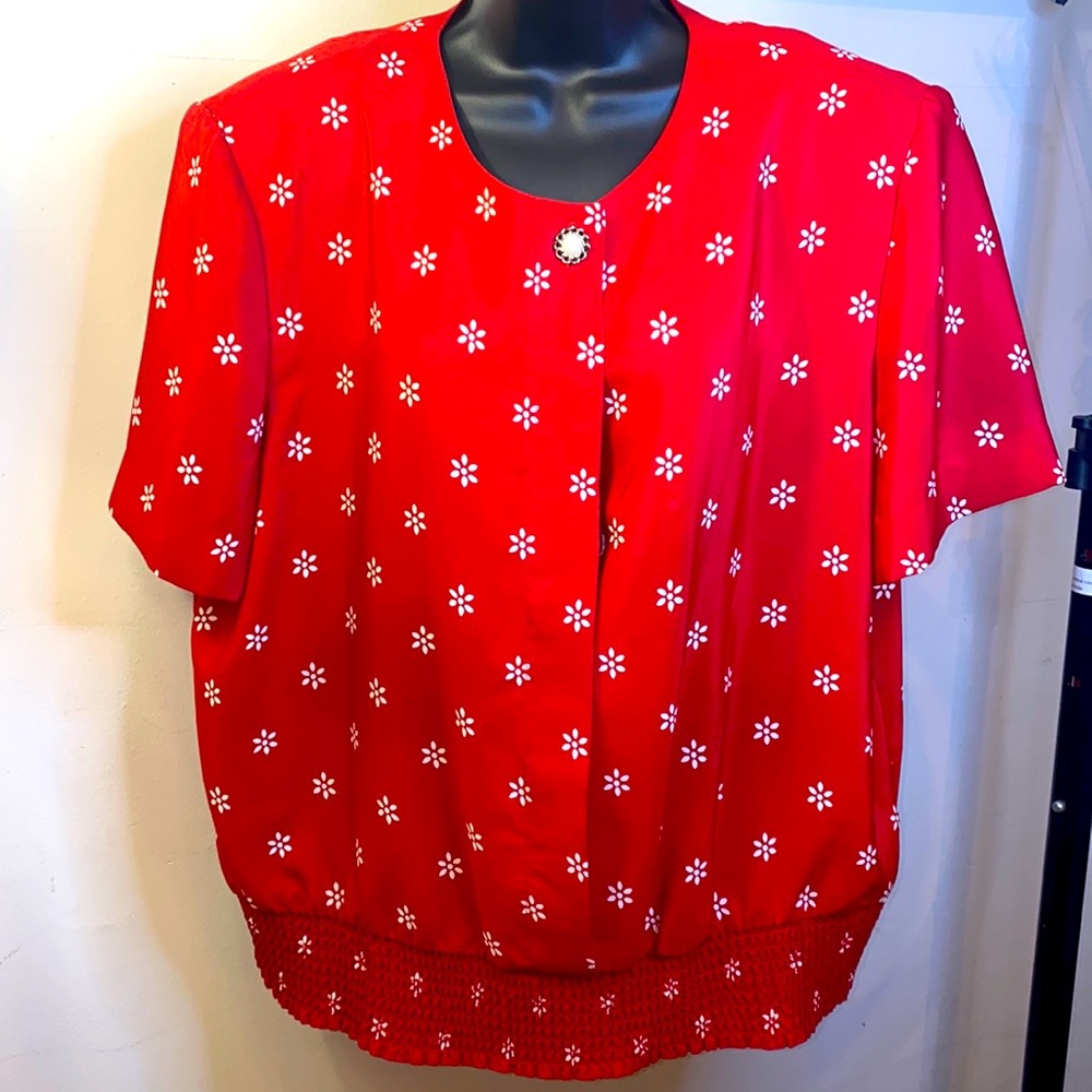 Vintage Leslie Fay blouse